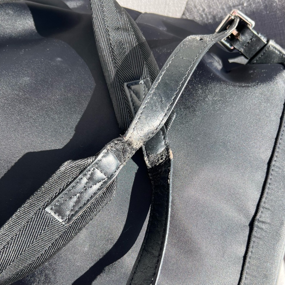 Moschino Interlocking Clamp Print Backpack - image 8